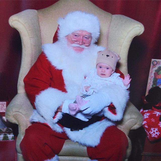 Sunny and Santa